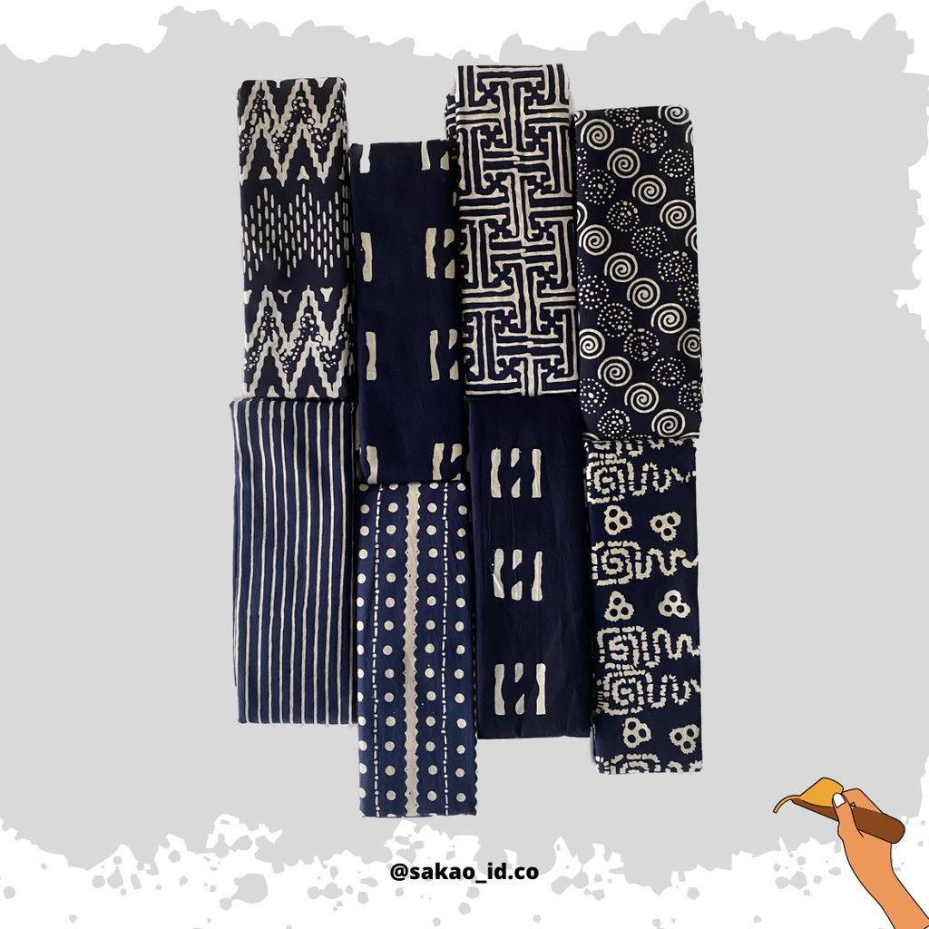 KAIN DAN SARUNG BATIK AESTHETIC EDISI NAVY // BATIK TASIKMALAYA