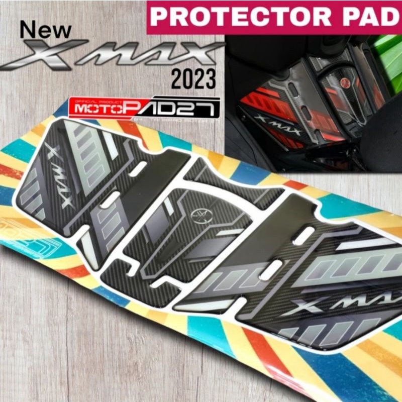 Motopad27 Stiker yamaha New Xmax Stiker timbul Tankpad Deckpad New Xmax 2023