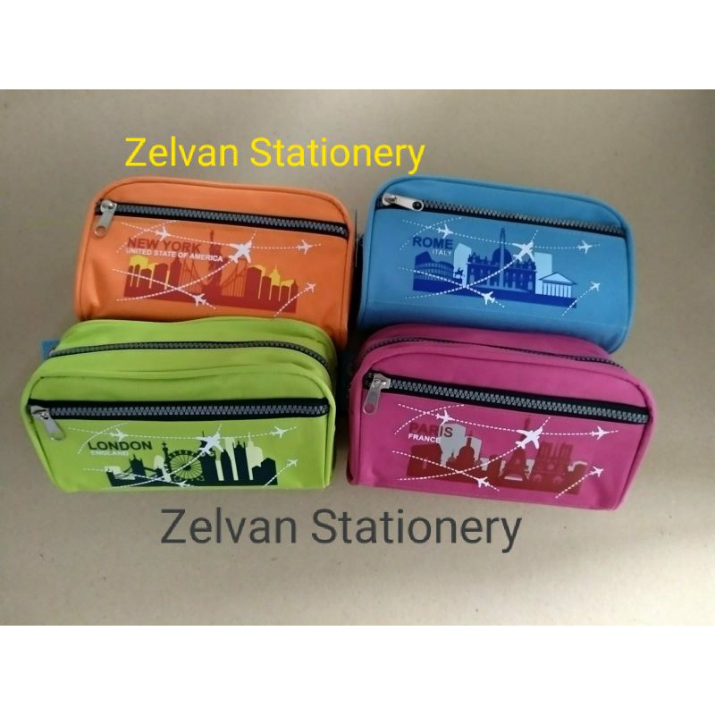 

Pouch Jumbo Double Zipper (8005)