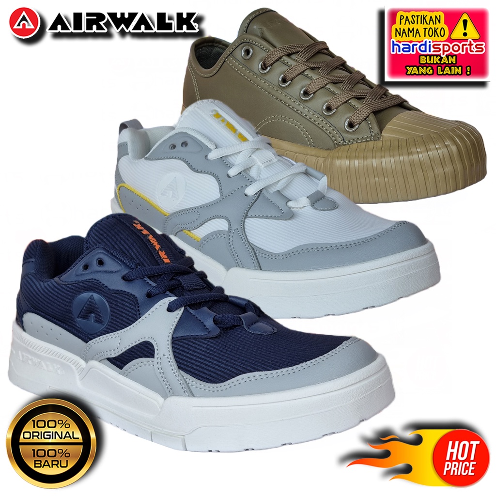 Airwalk Stephen - Scott Original Sepatu Sneaker Pria Hardisports