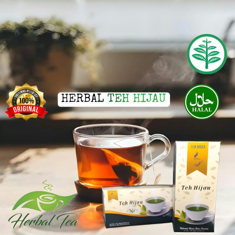 

tehhijau green tea isi 20 kantong diet kesehatan alami