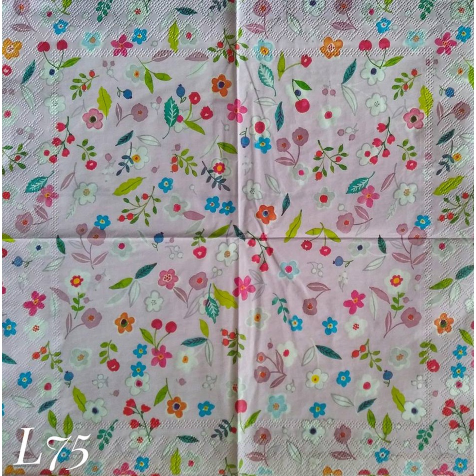

Napkin Eropa Little Flower L75/ Tissue Decoupage