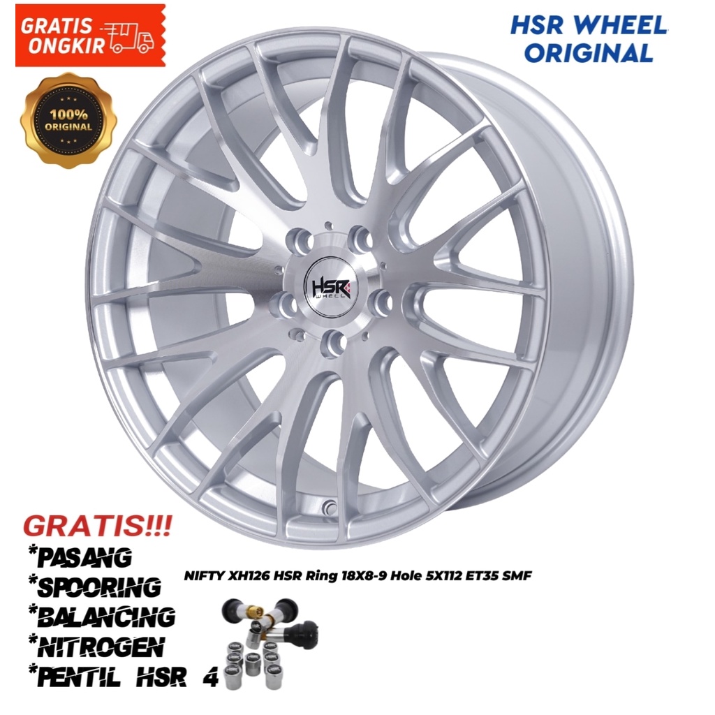 Velg mobil hsr wheel ring 18 untuk mercy innova,camry dll