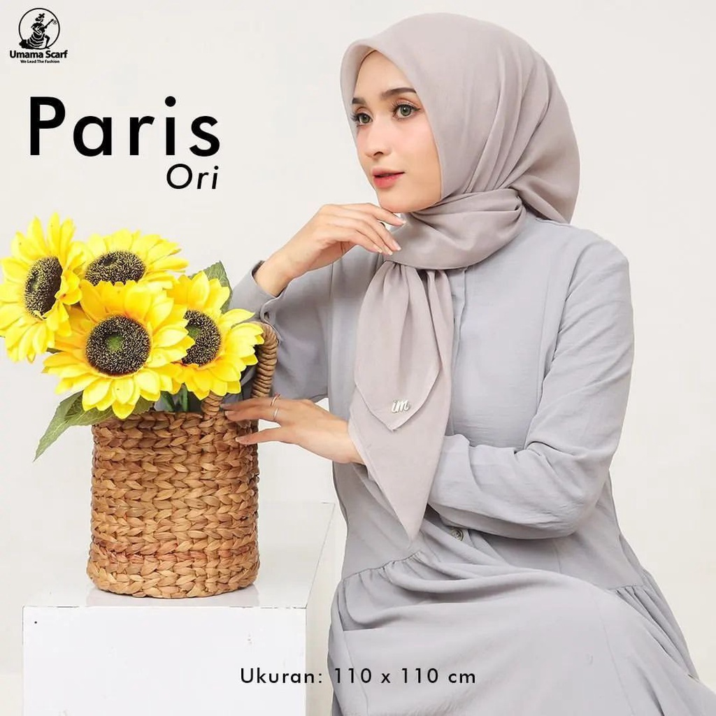 Segiempat Voal Paris Basic by Umama Original