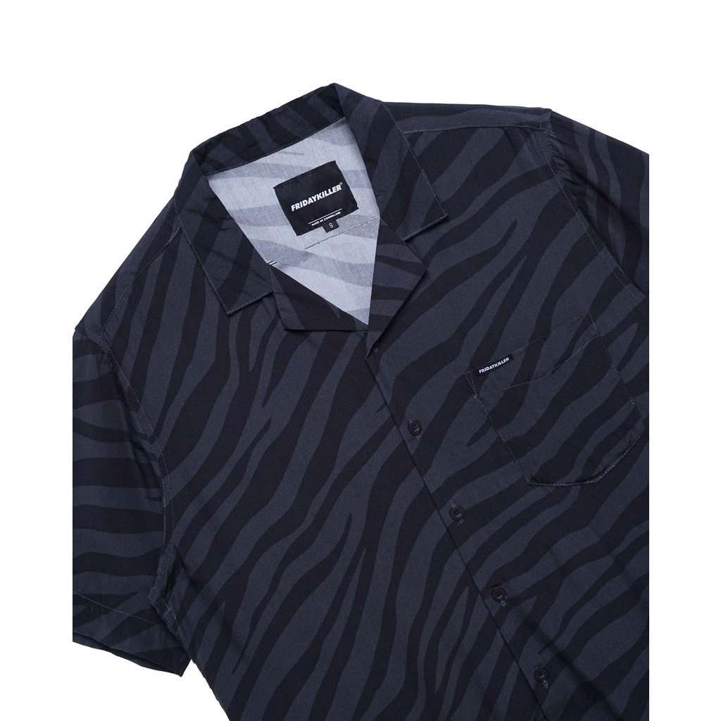 KEMEJA PRIA FRIDAY KILLER | ZEBRA BLACK SH