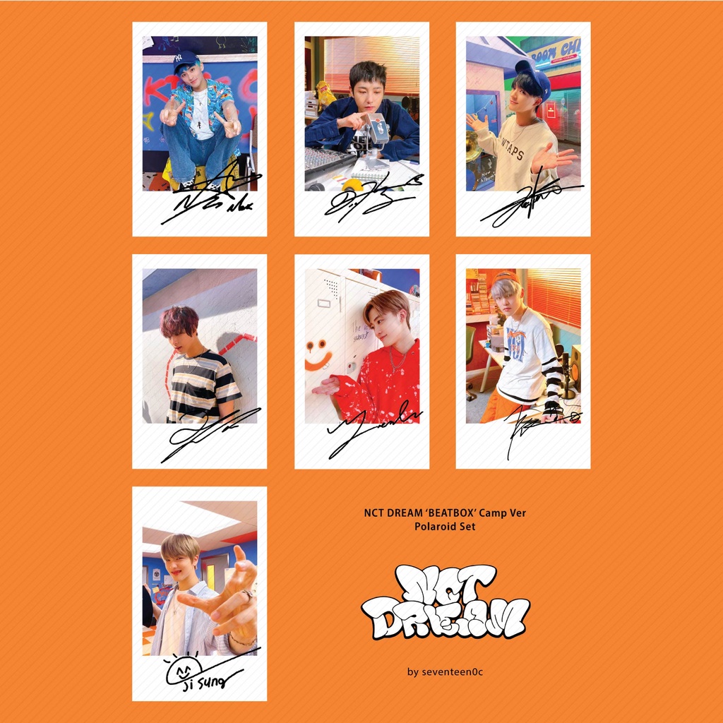 [READY STOCK] NCT DREAM 'BEATBOX' Polaroid Set