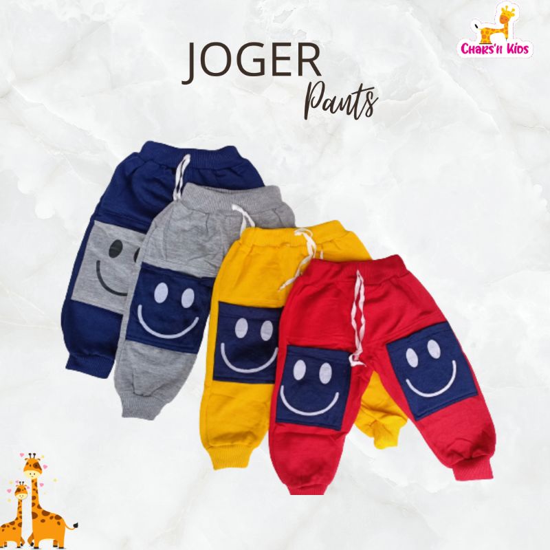 Joger Pants by Chars'n Kids Official untuk usia 1-3 th