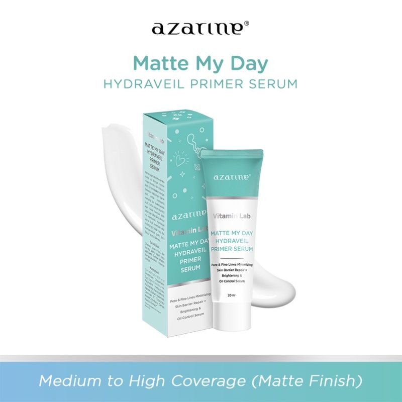 Azarine Matte My Day Hydraveil Primer Serum - 20ml