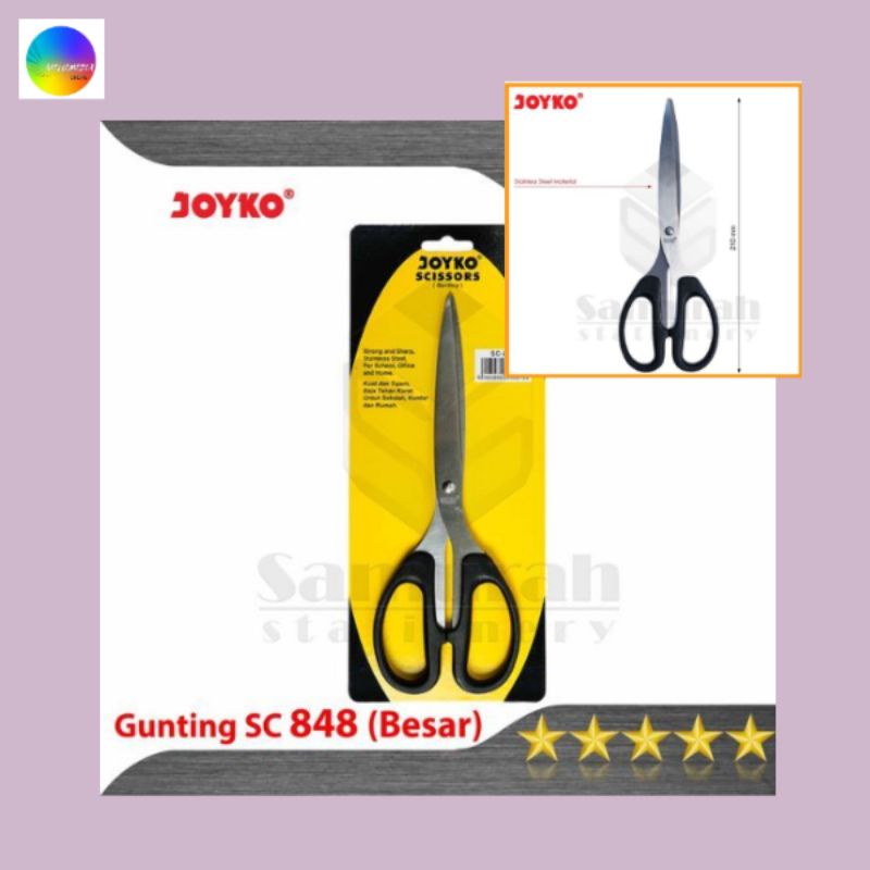 

Gunting Besar Joyko SC-848(ORIGINAL PRODUK)