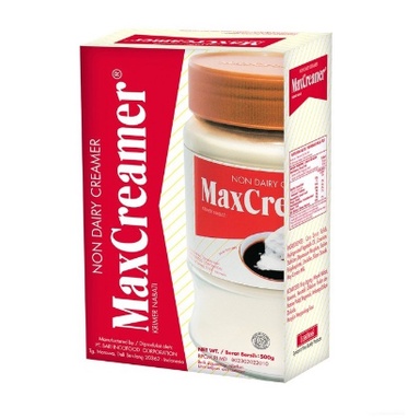 

Max Creamer Refill 500gr – MaxCreamer Non Dairy - Krimer Nabati