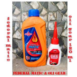 paket oli federal matic dan oli gardan ahm oli federal matic botol orange oli federal matic botol abu abu oli federal matic original