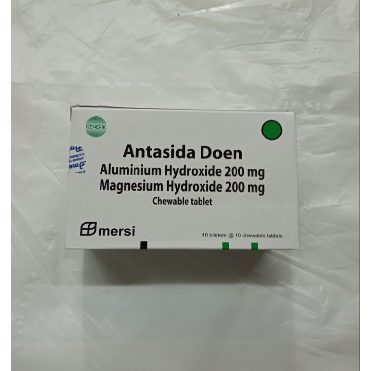 antasida doen mersi 100 tablet