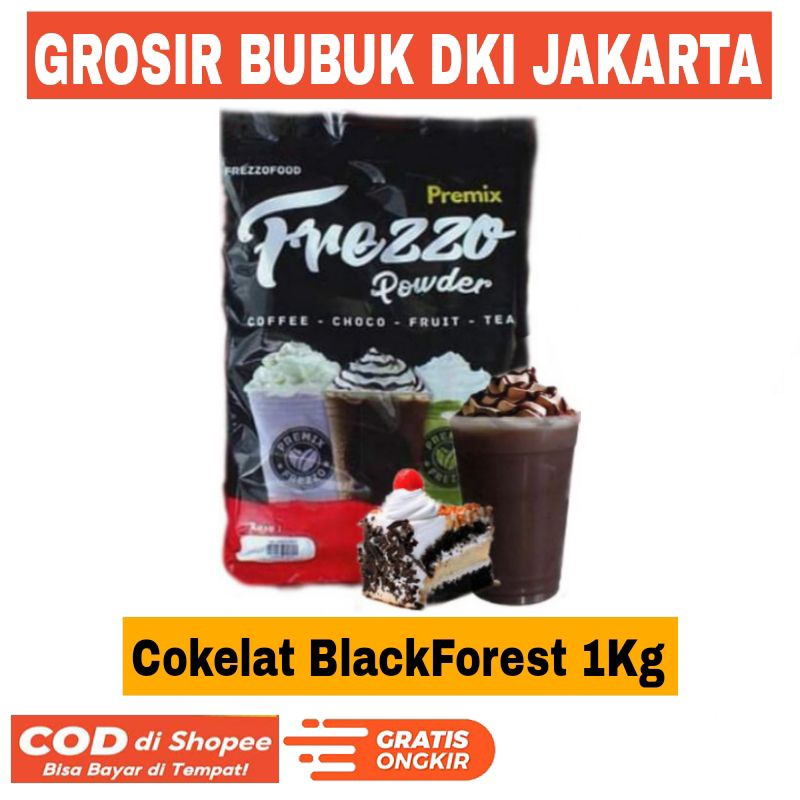 

Frezzo Cokelat BlackForest 1Kg Bubuk Minuman Usaha Es Pinggir Jalan Powder Drink