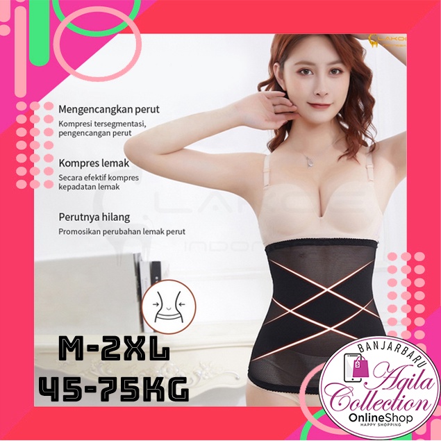 KORSET PINGGANG WANITA KESEHATAN PELANGSING PERUT