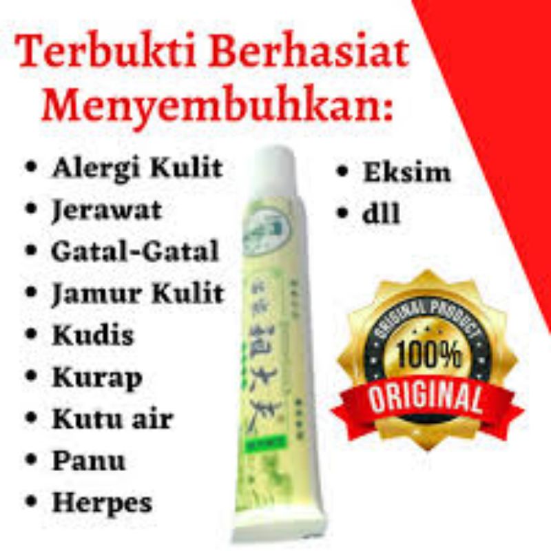 Asli 100% salep ZUDAIFU 100 original opoirisasi kurap panu gatal eksim