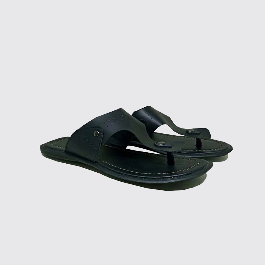 BIG SIZE - Sandal Pria Kulit Asli Ukuran Besar Jumbo 44 45 46 47 ORIGINAL