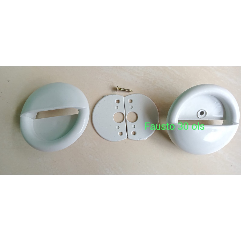 Tarikan Pintu PVC Plastik BULAT Kamar Mandi /Tarikan Pintu Kamar Mandi