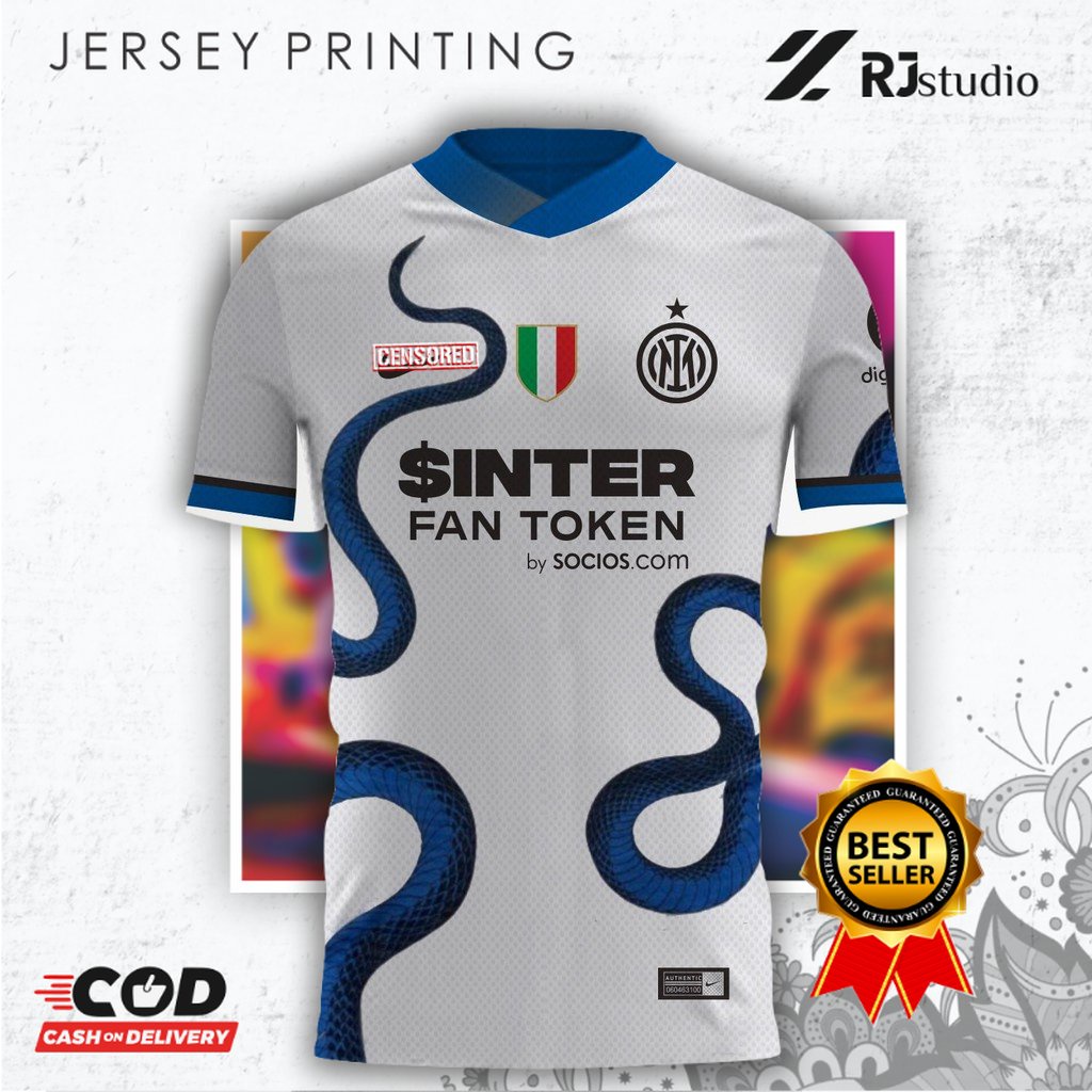 Jersey Printing Inter Away 2021 2022