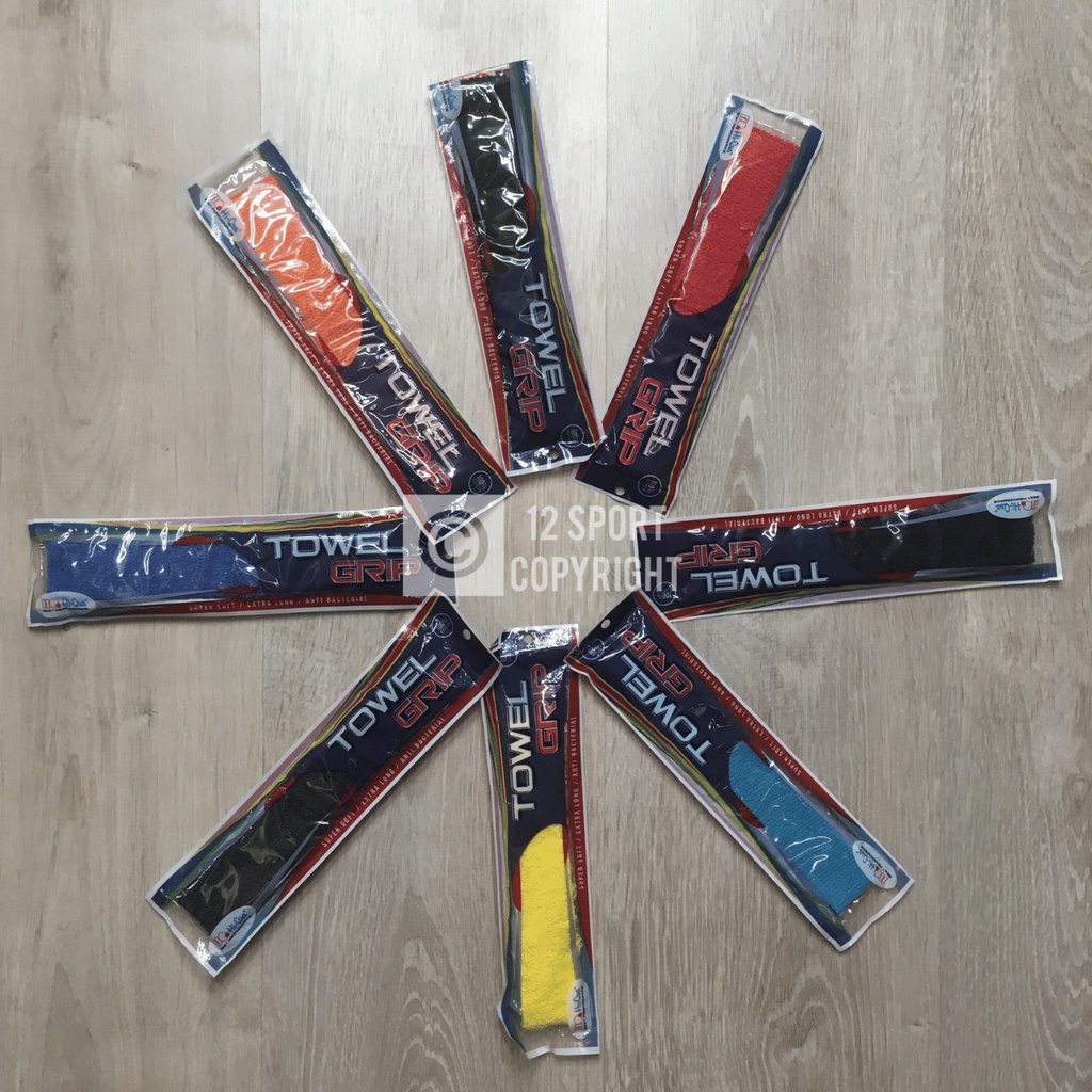 Grip Raket Bulu Tangkis dan Tenis Handuk Hi-Qua New Standard 100% Original Hi-Qua Indonesia