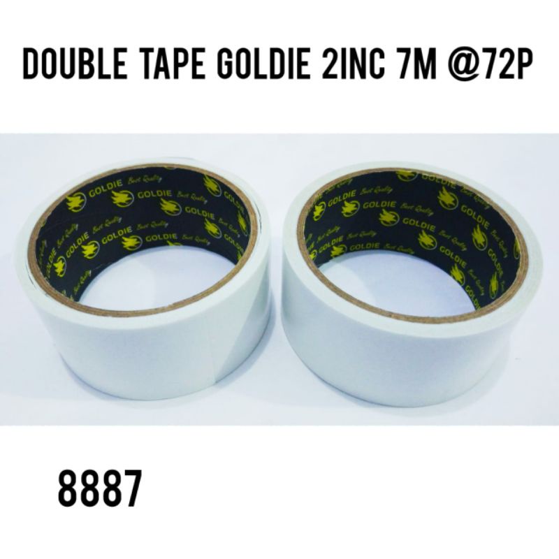 DOUBLE TAPE / SELOTIP / GOLDIE 2INC X 7M