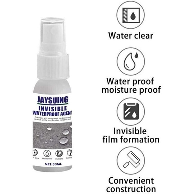 JAYSUING Cairan Invisible Waterproof Agent Pelapis Anti air Bocor 30ml