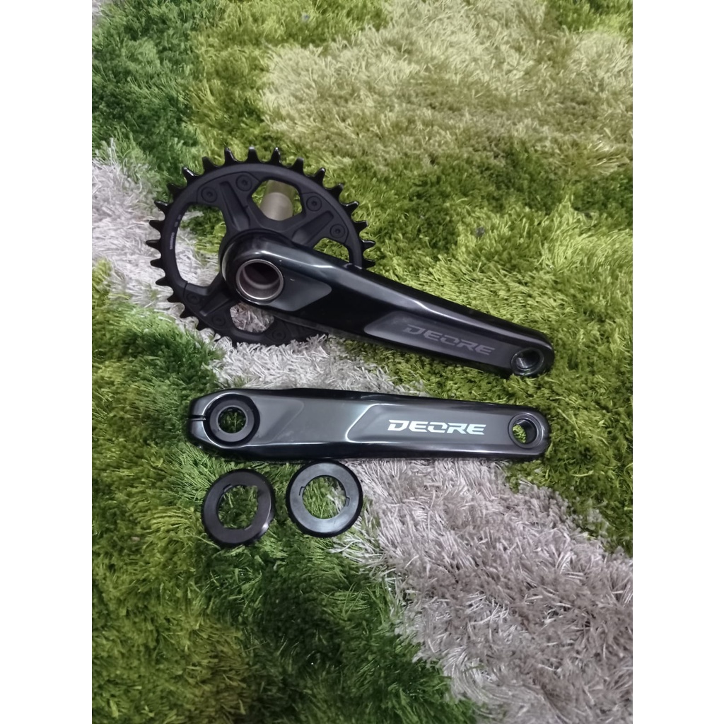 CRANK DEORE M6100 32T SINGLE SPEED HT2