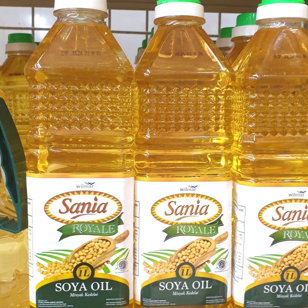 

Sania Royale Minyak Kedelai 1L Botol Soya Oil Masak