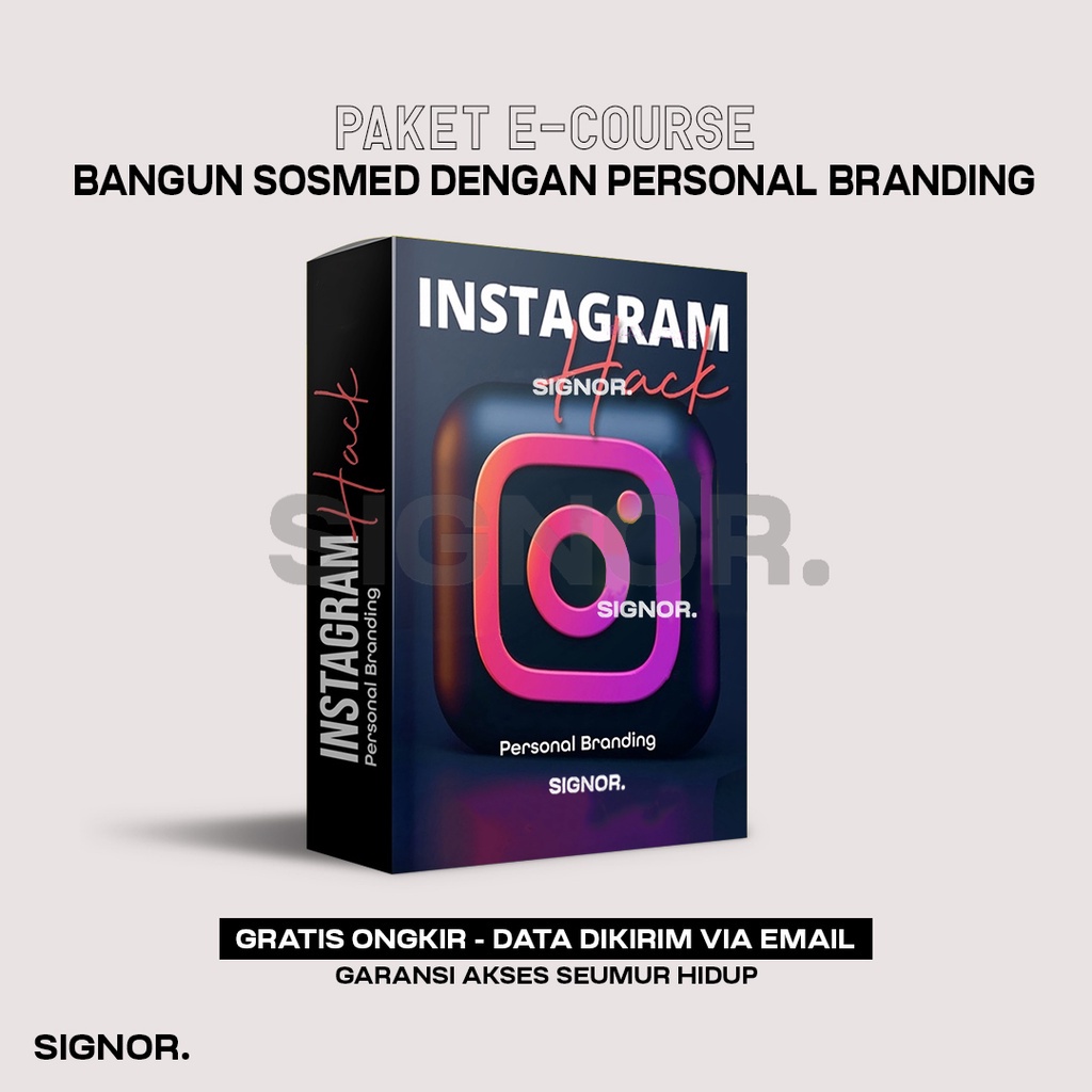 [K8173] Kelas Instagram Hack - Rahasia Membangun Personal Branding Pada Sosmed