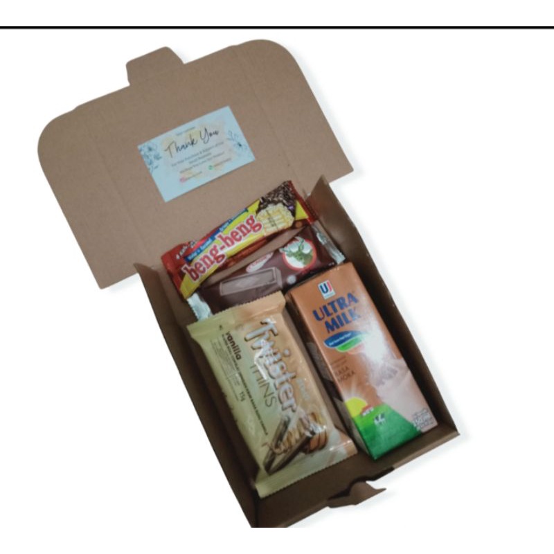 

gift box Snack kado ultah hampers termurah recehh