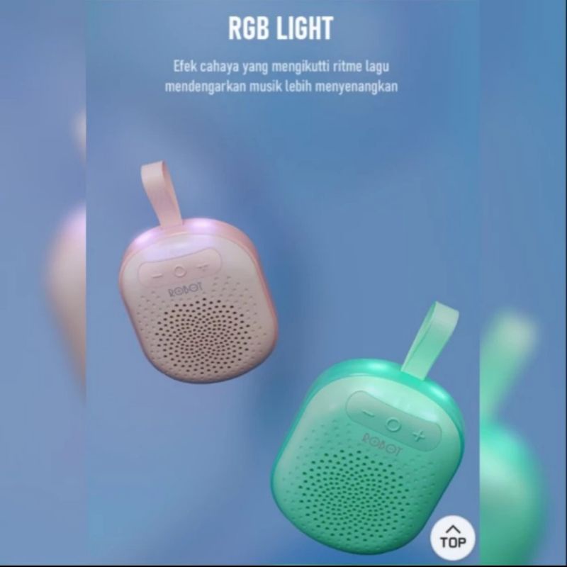 Speaker Robot RB20 Bluetooth 5.1 - Robot RB20 Speaker Bluetooth Mini