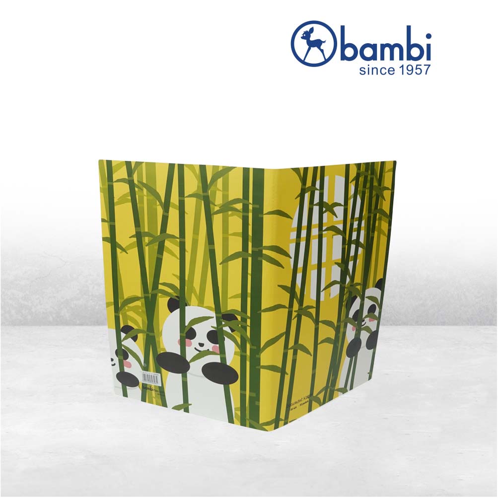 

Bambi Document Holder A4 Edisi Jungle of Panda Isi 6 Pocket Original