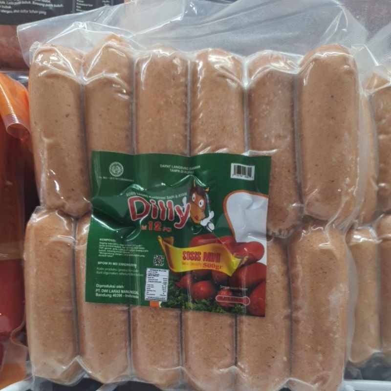 

Dilly Sosis Mini 500gr