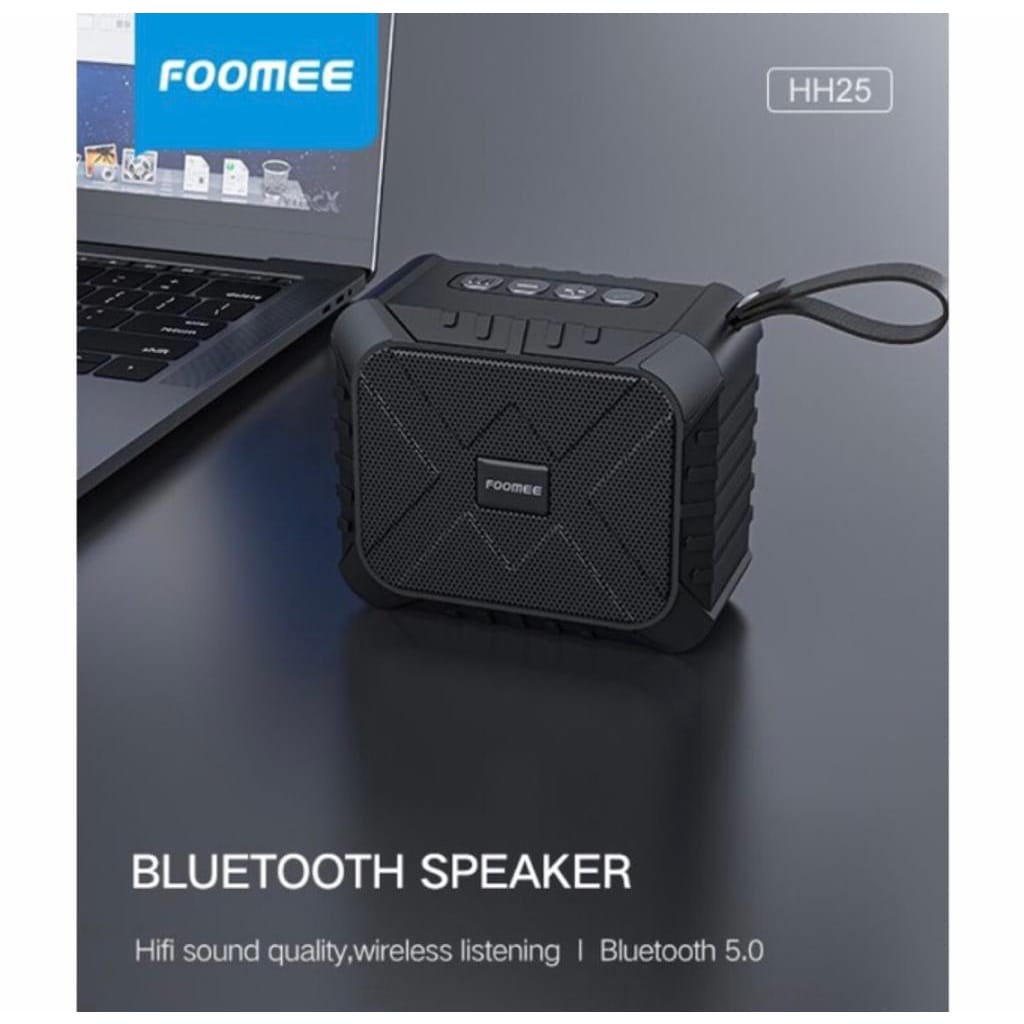 C_   FOOMEE HH25 Bluetooth Speaker Hi-fi Sound Quality Wireless Listening