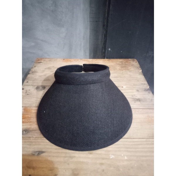 topi tenis / topi golf polos black