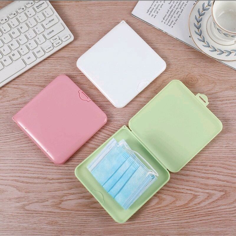 Mask case tempat masker plastik tempat masker KN95