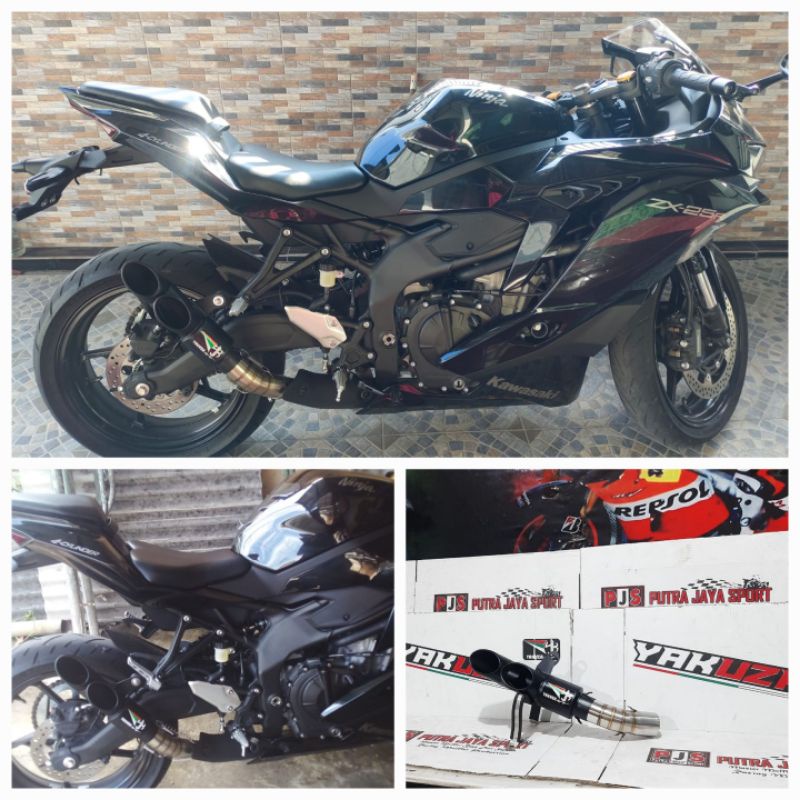 knalpot zx25r terbaru 2023 slip on yakuza Gp