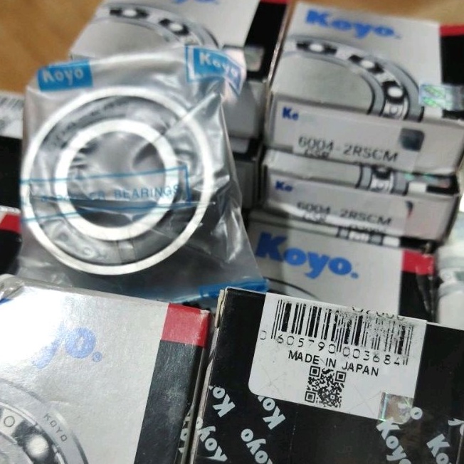 ORIGINAL PARTS 〽️ 1 PCs Bearing KOYO 6904 2RSCM | ID 20mm x OD 42mm x T 12mm | Bering Kolaher Kolaha