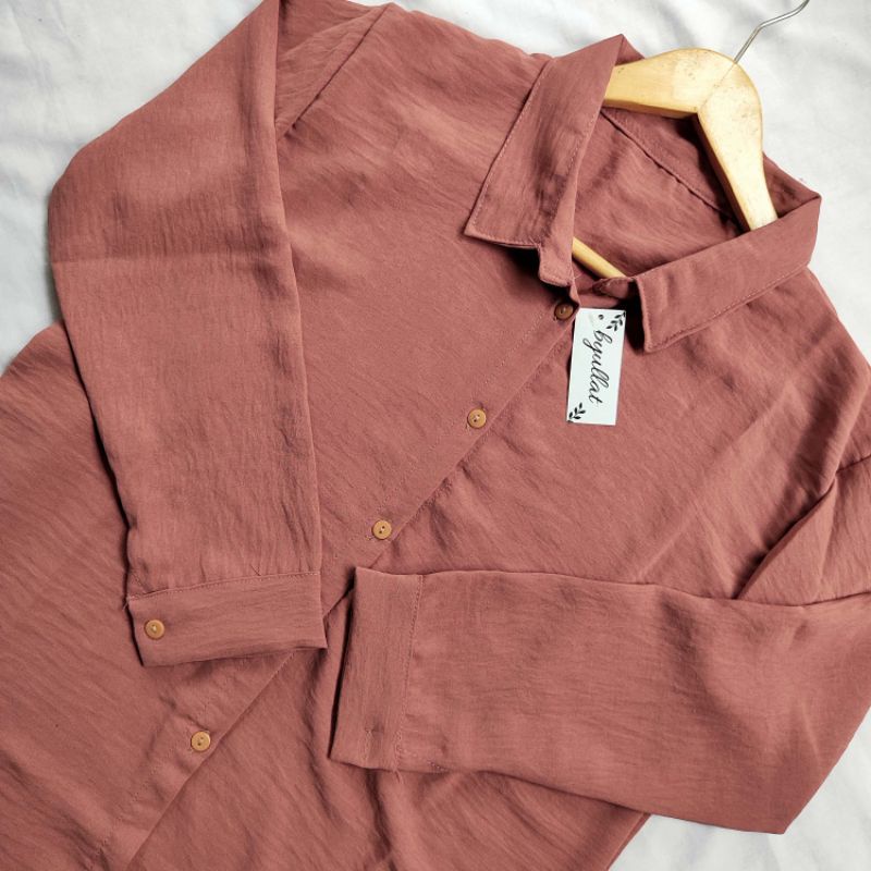 YUMY BLOUSE/ KEMEJA CRINKLE AIRFLOW