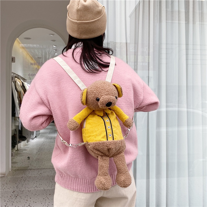 cod☜☞ready Tas boneka ransel wanita Iucu Fashion Motif Kartun Karakter Hewan  Anak &amp; Dewasa lagilaku