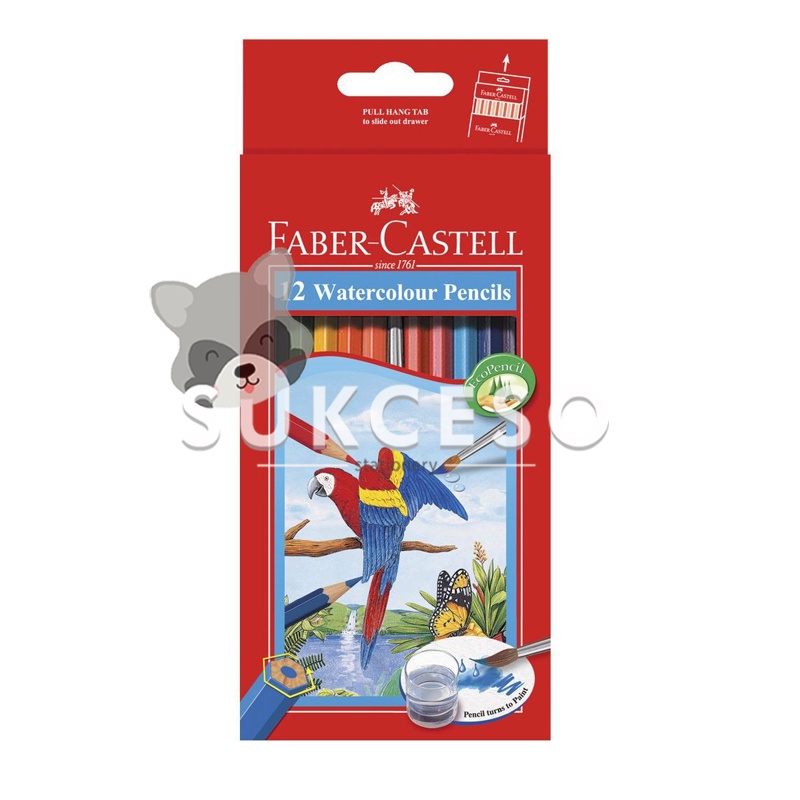 

Faber Castell Pensil Warna Water Colour 12