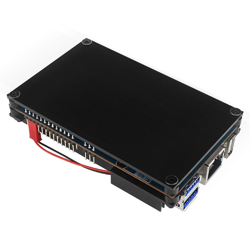 Zzz Aluminium For Case For Orange Pi5 Pelindung Kandang Kerang Untuk Pi5 Heat Sink Cover with Cooling Fan