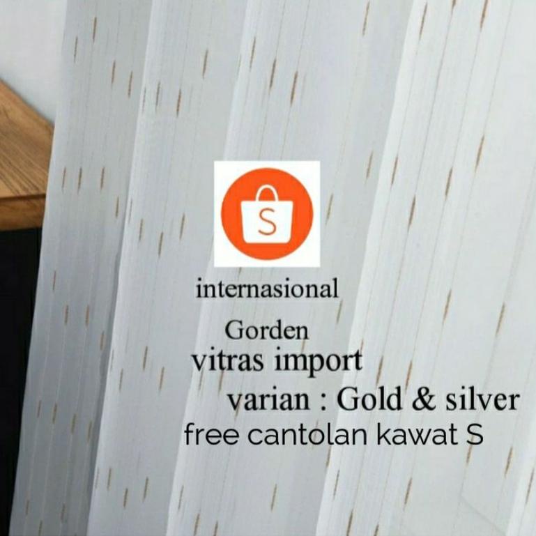NEW PRODUCT [Bonus Mini Gold] VITRASE POLOS IMPORT / GORDEN DALEMAN / VITRASE GORDEN