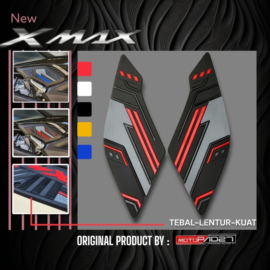 Footstep Ruber Yamaha NEW XMAX 2023 Premium