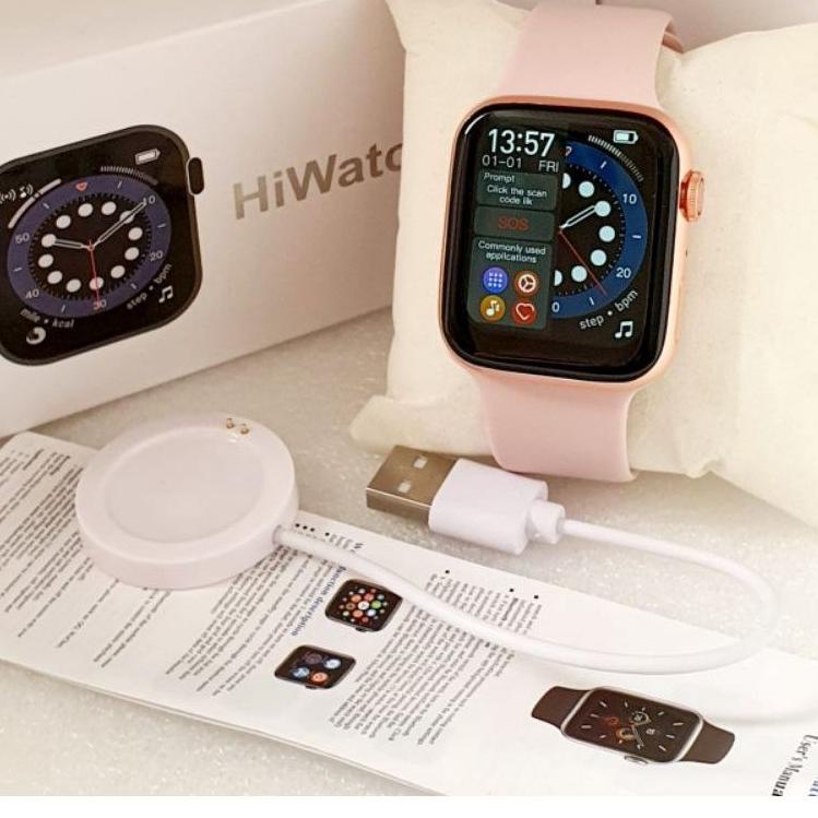 Smarwatch T500 Plus Series 6 Model Terbaru Layar Full Screen [COD] Best Seller ‑ BHD.20Ja23o