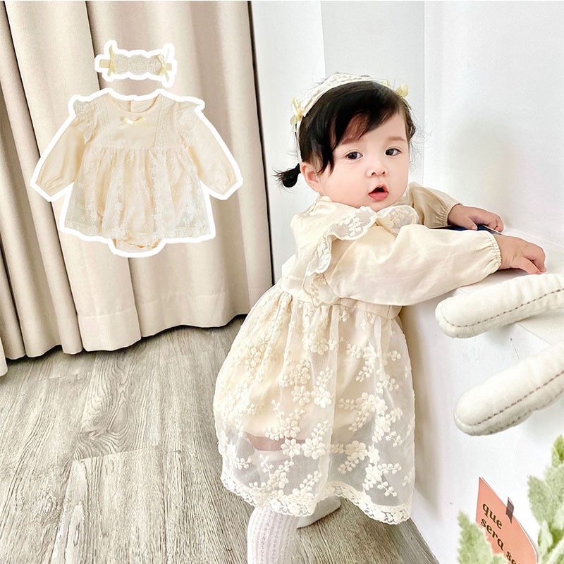 Iris romper bayi perempuan aqiqah baju pesta