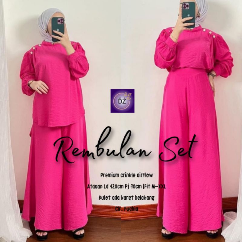 REMBULAN SETELAN BAJU WANITA TERBARU