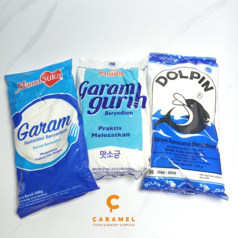 

Garam Gurih/mamasuka/dolpin 500gr