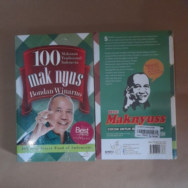 100 Mak Nyus Makanan Tradisional Indonesia - Bondan Winarno