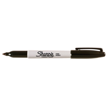

TERMURAH Sharpie Fine Point Permanent Marker - Black - Satuan
