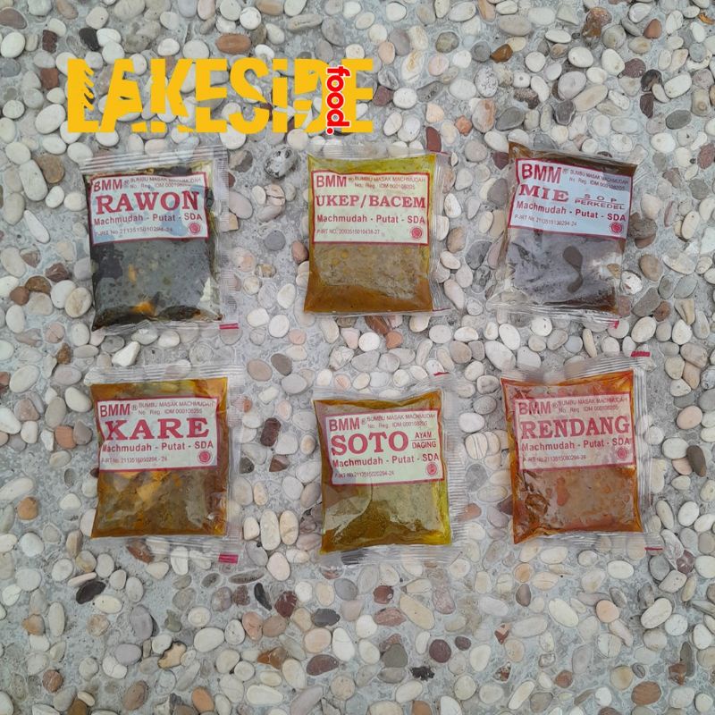 BMM Bumbu Masak Machmudah - LLR Bumbu Masak Lilik Rokhim  - Rasa Kare Soto Mie Rendang Rawon Ungkep/